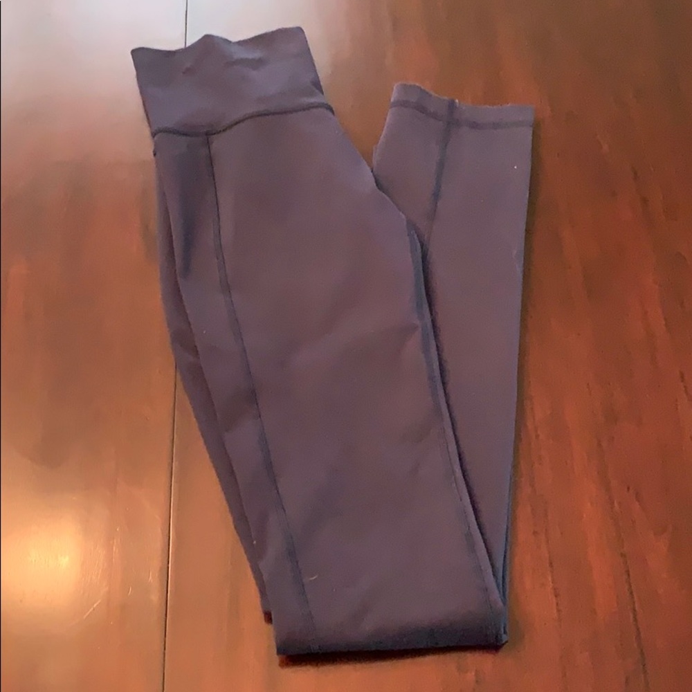 Navy lululemon yoga pants
